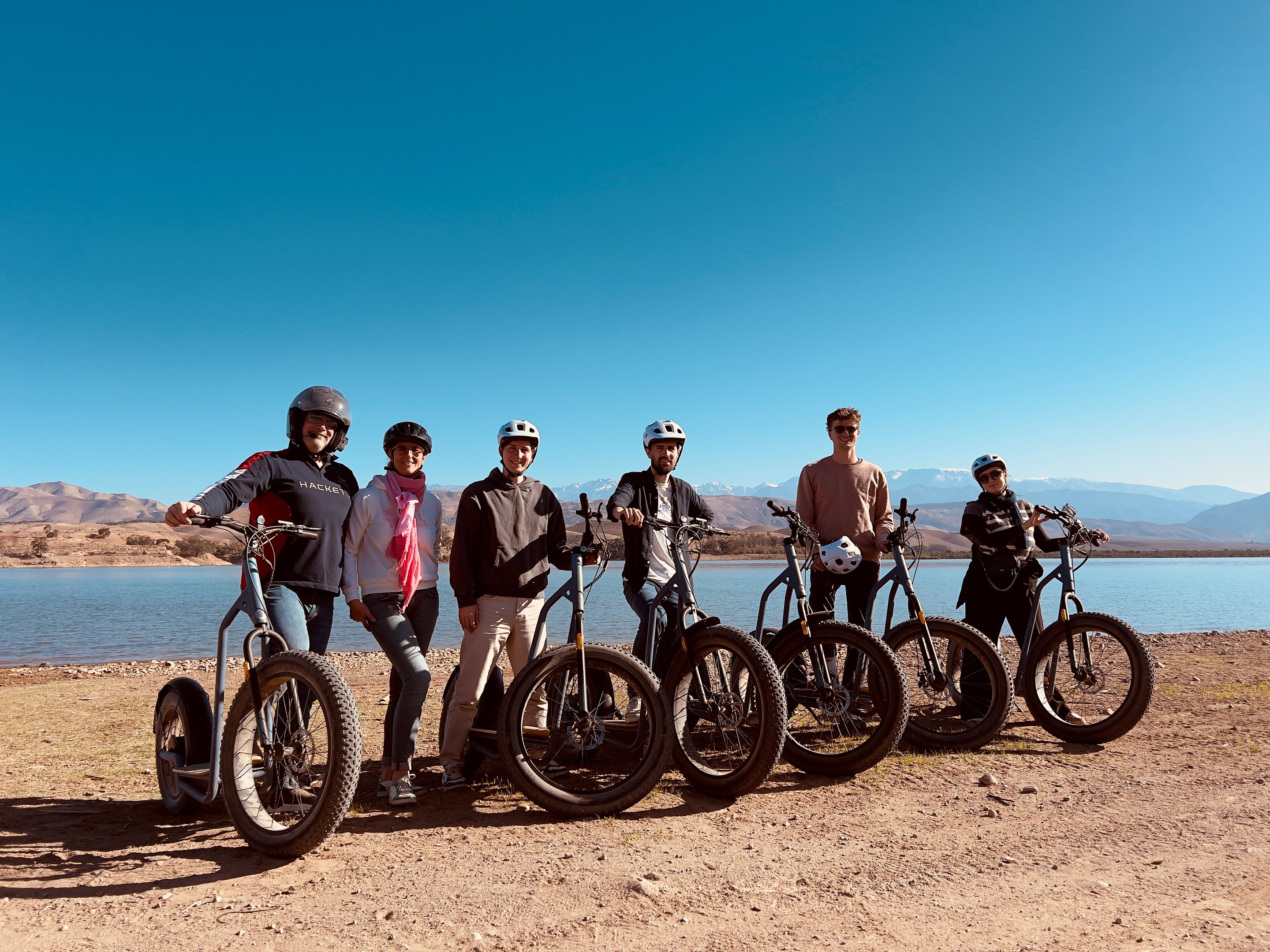 Groupe vélo extérieur