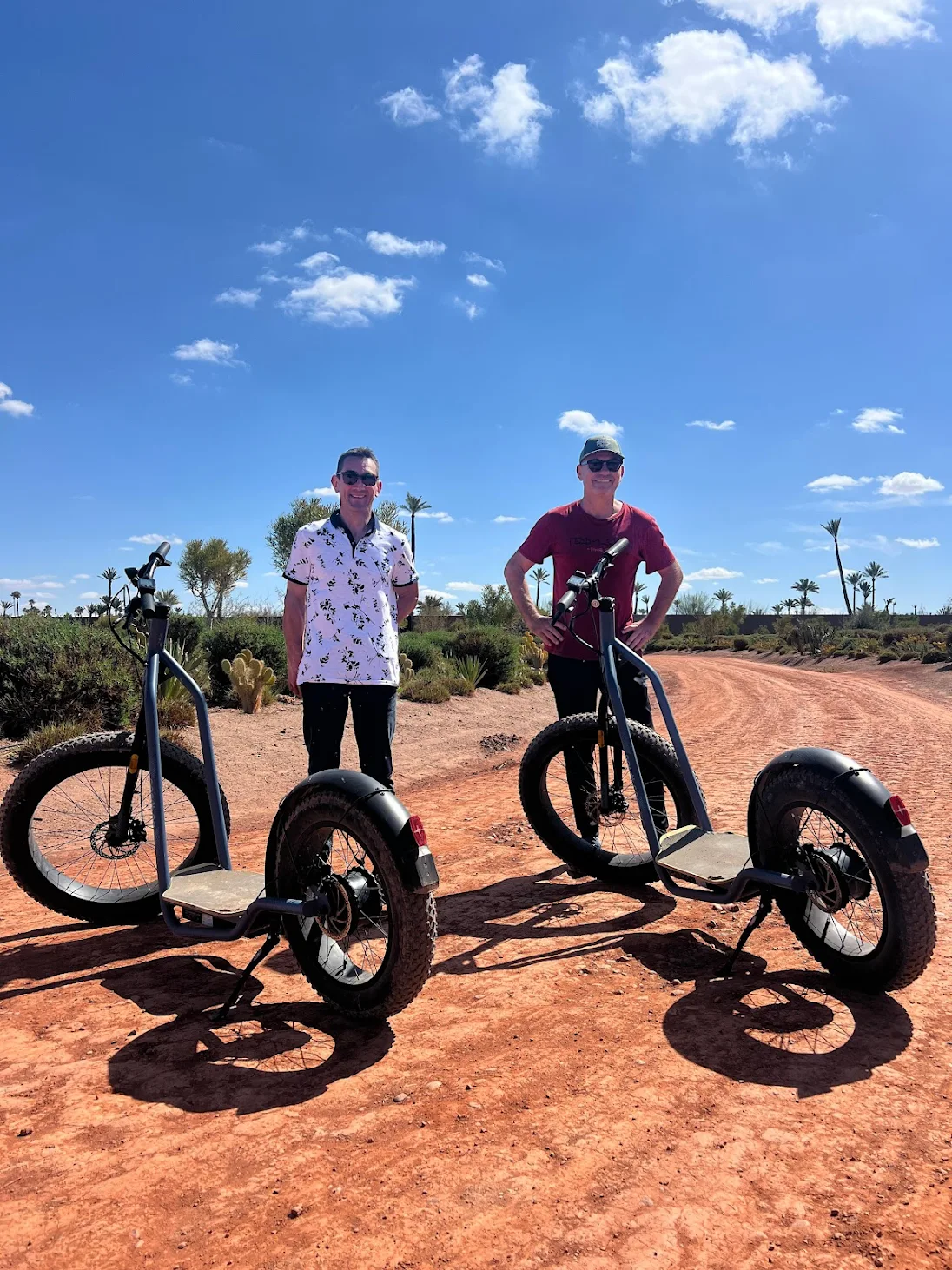 Vélo désert Marrakech